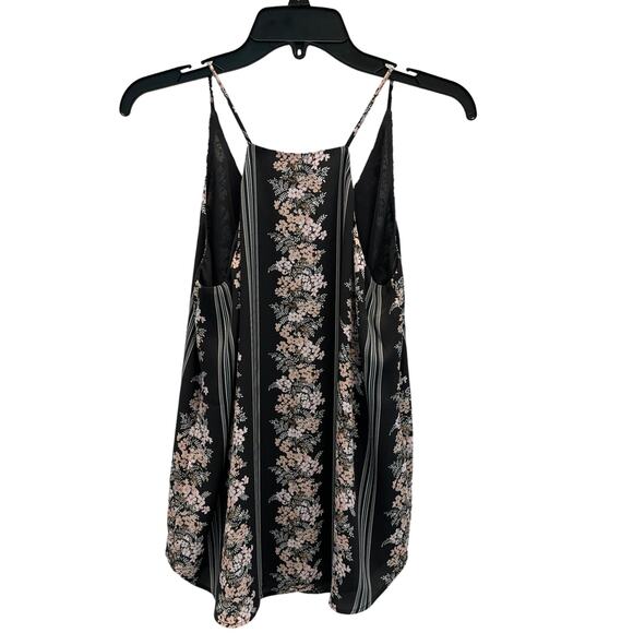 NWT LOFT Soft Black Shear Lined Spaghetti Strap Top, Size SMALL - Picture 5 of 5